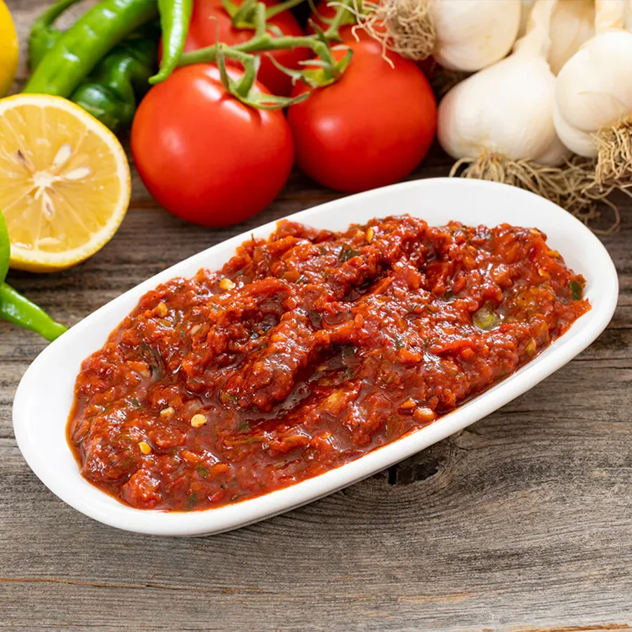 Acılı Ezme (Hot Chilli Salad)