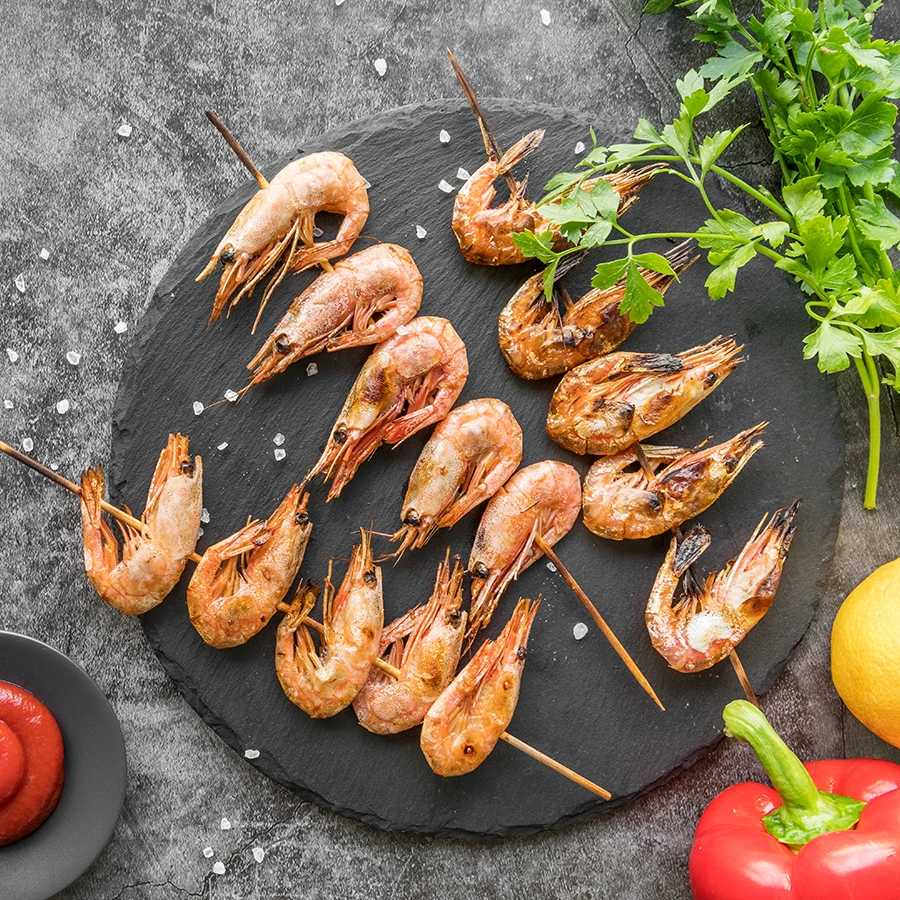 Jumbo Karides Izgara (Grilled Jumbo Shrimp)