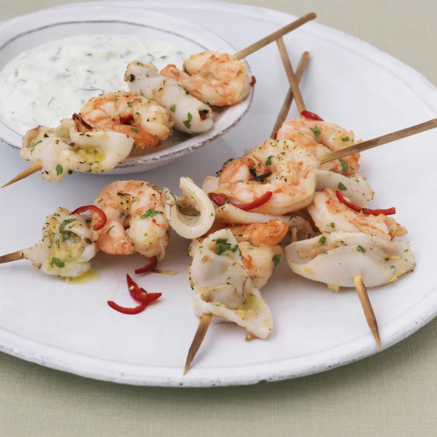 Kalamar Şiş (Skewered Calamari)