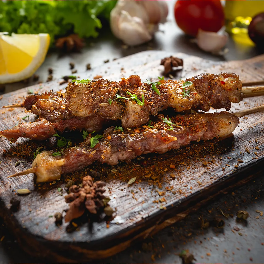 Kuzu Şiş (Stewered Lamb - Shish Kebab)