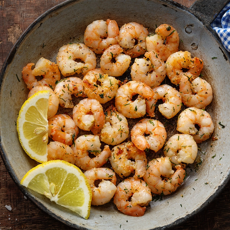 Tereyağlı Karides (Shrimps in Butter Garlic and Chili)